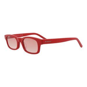 Givenchy Womens Square/Rectangle Red Red Bordeaux Fashion Designer Eyewear